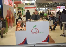 Srdan Panjik is the sales manager for Sirmium Fruit. The company exports apples from Serbia.